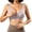 Coffee, variant on Women Front Button Wirefree Support Bra, Senior Friendly Breathable Comfort Tank Style Everyday Sleep Bra Coffee L