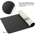 thumbnail image 3 of Extended Gaming Mouse Pad Large Size 31.5x11.8 inches Nonslip Rubber Base Desk Mat Stitched Edges Mousepad, Mountains, 3 of 6