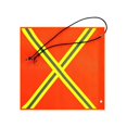 thumbnail image 4 of Bandera de Advertencia PVC Strade Fareast Limited 46x46cm, 4 of 8