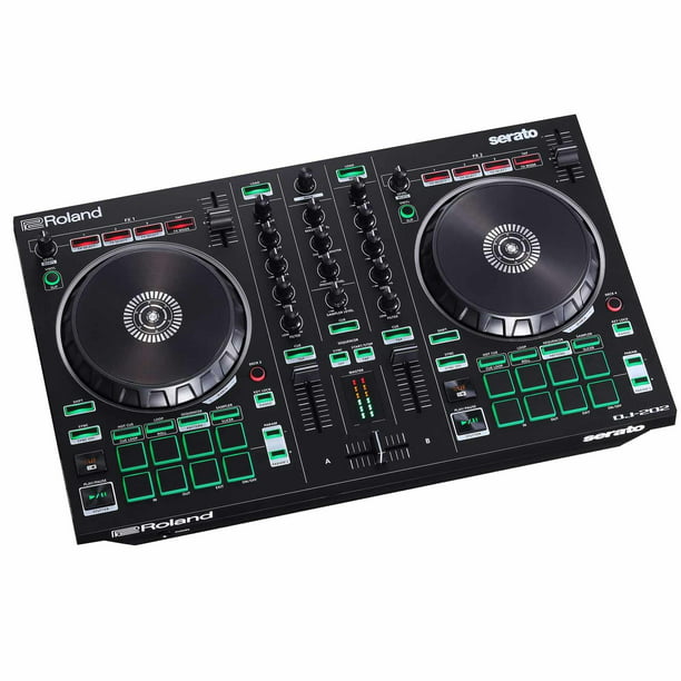 Roland DJ-202 Serato DJ Lite Controller with Carry Case Package ...
