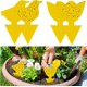thumbnail image 1 of 48 Piezas Trampa para Moscas Plug-in Placas Amarillas Etiqueta Amarilla Protección de Plantas contra Pulgones, Moscas de Las Hojas y Alimañas, Ideal para Plantas en el Balcón o en el Jardín, 1 of 5