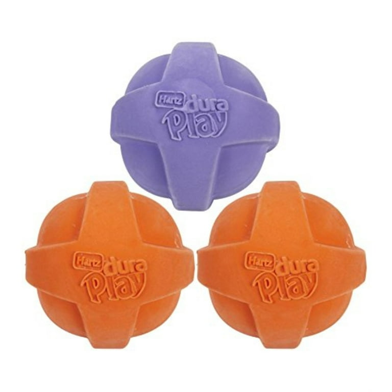 Hartz Dura Play Ball Size Medium Pack of 3
