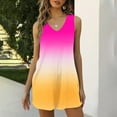 thumbnail image 2 of aidice Summer Jumpsuits for Women Casual V Neck Sleeveless Comfy Multi Color Hidden Zipper Shorts Rompers, 2 of 4
