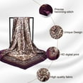 thumbnail image 4 of AEDAMURRA 5 Pcs Womens Head Scarves, Hair Scarf Bandanas for Women with Square Satin and Exquisite Pattern, 4 of 7