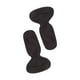 thumbnail image 1 of Heel Cup Heel Pad Antideslizante, Heel Pad y antepié Cojín de apoyo para Negro Colcomx inserciones de cojín en el talón, 1 of 7