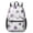 Pioneer Flower Floral-1, variant on Pioneer Flower Floral Print Pattern 17" School Backpacks for Teens,Waterproof Oxford Fabric,S-Shape Padded Straps for School,Travel,Hiking,Camping