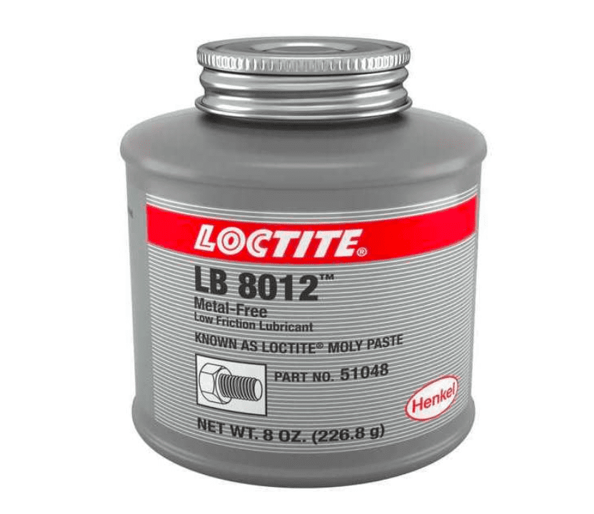 Anti Seize, Moly Paste, 8oz. Brush Top Can LB 8012(TM) MOLY PASTE