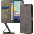 thumbnail image 5 of Compatible with Samsung Galaxy A10E Wallet Case, Galaxy A10E Leather Flip Folio Case with Card Holders Kickstand Magnetic Feature Shockproof Case for Samsung Galaxy A10E Matte Blue, 5 of 9