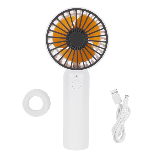 Mini ventilador de mano de escritorio, doble propósito, carga USB, pequeño ventilador para el hogar, dormitorio al aire libre