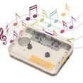 thumbnail image 1 of Cinta USB al Convertidor mp3, enchufar y reproducir la salida de sonido de cassette de cassette recargable de abs recargable con software para altavoces para pcs, 1 of 7
