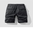 thumbnail image 5 of LYMAYTER‌ Cargo Shorts for Men Lightweight Summer Hiking Shorts Breathable Elastic Waist Work Shorts 28-38, 5 of 10