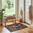 thumbnail image 2 of GUHNNHUIJ Living Room 6x9 Area Rugs Machine Washable Ultra-Thin Soft Non Slip Carpet Rug Vintage Boho Flower Stain Resistant Large Rug for Bedroom Dining Room Indoor Nursery Guest Room Ho, 2 of 9