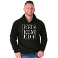 thumbnail image 5 of Redeemed Cross Christian Faith Hoodie Sweatshirt Women Men Brisco Brands S, 5 of 6