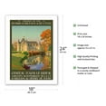 thumbnail image 2 of Château d'Azay-le-Rideau - Loire Valley France - Chemin de fer de Paris à Orléans - Vintage Travel Poster by Léon Constant-Duval c.1925 - Fine Art Matte Paper Print (Unframed) 18x24in, 2 of 4