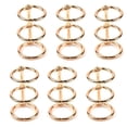 thumbnail image 5 of 20 Piezas 3 Anillos de Libros Carpetas Hojas Oficina con Bisagras Divididas Mm DiáMetro Interior, 5 of 5
