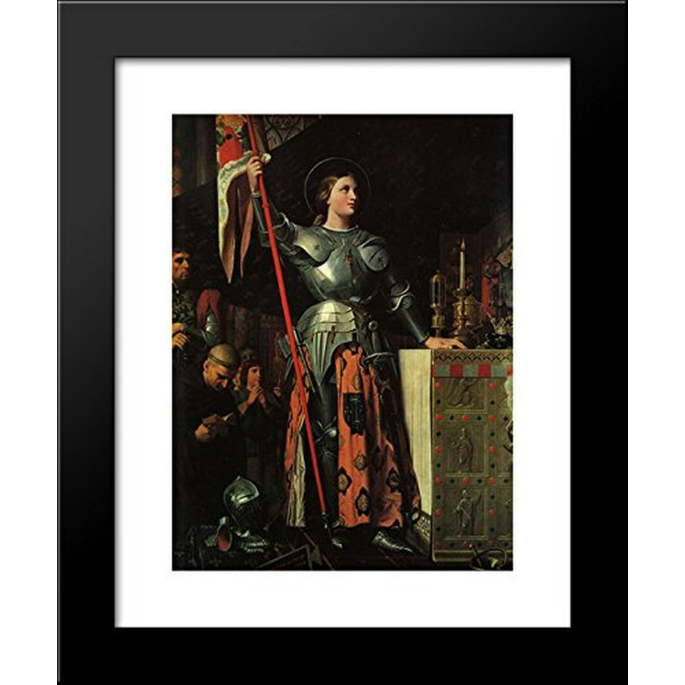 Joan of Arc on Corronation of Charles VII in the Cathedral