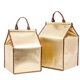 thumbnail image 3 of 1Pcs Reusable Tote Bag Insulated Cooler Bag for Meal in Elegant Golden Tone, 3 of 4