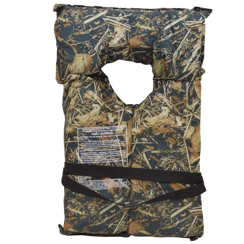 Kwik Tek Boat Life Vest 10000-15-A-CM | Type II PFD Adult 30 - 50 Inch