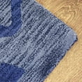thumbnail image 4 of Rugsotic Carpets Hand Tufted Wool Eco-Friendly Area Rugs - 5'x8', Rectangle, Blue, Modern Contemporary Design, High Pile Handmade Anti Skid Rugs for Living Room, Bed Room (K00917), 4 of 10