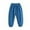 Blue, variant on Diufon Toddler Boys Girls Cotton Pants Little Kids Elastic Waisted Wide Leg Lantern Pant Casual Sport Trousers