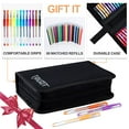 thumbnail image 3 of TANMIT Glitter Gel Pens, 160 Pack Glitter Pen with Case for Adults Coloring Books, Artist Colored Gel Markers with 40% More Ink for Drawing Scraobooking Writing Doodling, 3 of 7
