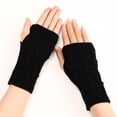 thumbnail image 2 of Women's Gloves Mittens Outdoor Gloves For Women Warm Glove Windproof Elastic Texting Black Gloves Women Warm Lined Gloves Warm Thermal Gloves, Women's Accessories Gloves Mittens, 2 of 5