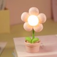 thumbnail image 3 of Lámpara de mesa Pequeña DIY Btafrte Creativa y escritorio nocturna rosa, 3 of 8