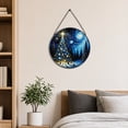 thumbnail image 7 of Fmbmuo Christmas Round Window Hanging , Durable Vintage Suncatcher Decor , For Xmas Tree Wreath Window Holiday Decor, 7 of 7