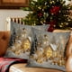 thumbnail image 4 of Juego de cojines navideños con árbol de Navidad, reno y muñeco de nieve. Decoración para sofá. Cojín de lino decorativo con funda de almohada de lino., 4 of 6