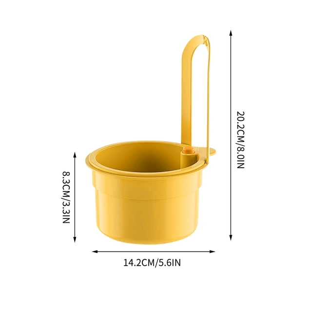 Kitchen Sink Filter Screen Wall-Mounted Draining Basket for Pasta Rinsing and Produce Washing