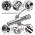 thumbnail image 1 of Grease Coupler Nozzle High Pressure Double Handle Lock Clamp Type Grease Nozzle Factory Supply, 1 of 4