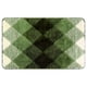 thumbnail image 1 of REGALWOVEN Alfombra de baño con patrón geométrico, alfombra suave y absorbente, alfombra antideslizante para bañera, ducha, decoración del hogar verde 20" x 32", 1 of 6