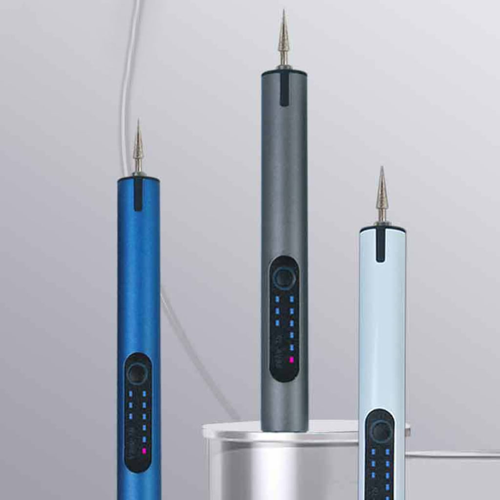 MOMOJIA 3.7V Cordless Electric Engraving Pen Rechargable Grinding Pen Engraver Mutiple Speed USB C Charging Rotary Tool