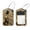 multicolored 4, variant on PhooArto 2 PCS Luggage Tag for Suitcase Bag Tags for Backpacks Baggage Handbag School Instrument Tag Label, Skull and Flowers Pattern