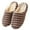 Brown, variant on KYAIGUO Women Mens Soft Slippers House Indoor Slippers Winter Warm Shoes Slippers for Women Indoor Cute Womens Slippers Hoes Mens Slip on Slippers Christmas Presents for Men