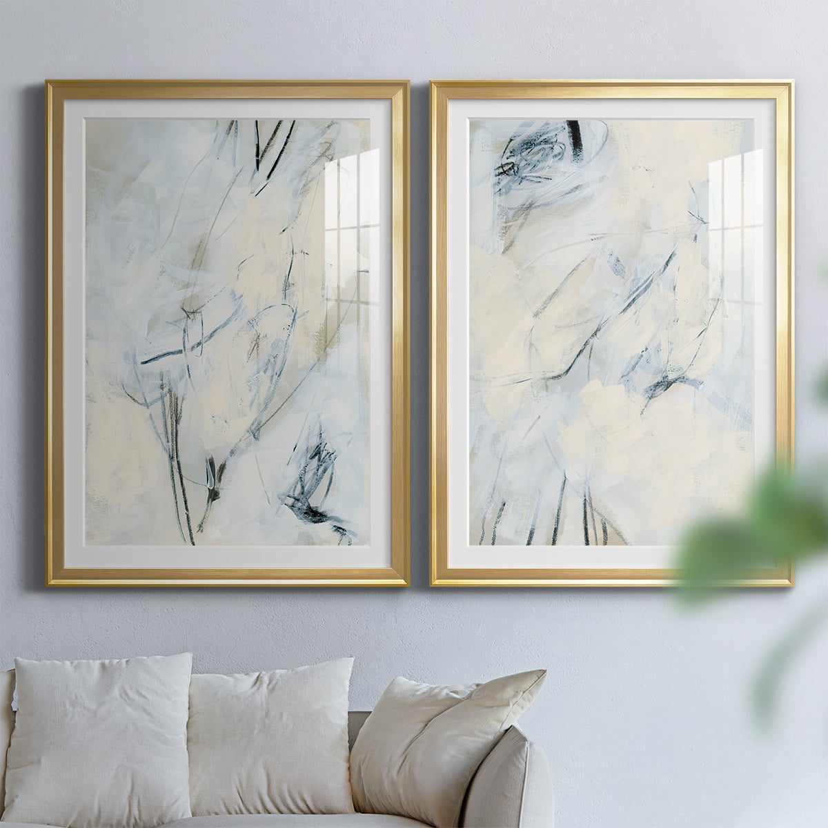 Wexford Home Liminal Space I Premium Framed Print, 26.5" x 36.5" - Ready to Hang, Gold (Set of 2)
