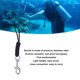 thumbnail image 3 of Cordete de buceo de buceo cordón de primavera de acero inoxidable de acero inoxidable multifuncional con hebilla de metal de liberación rápida para cámaras y luces de buceo ANGGREK Otros, 3 of 8