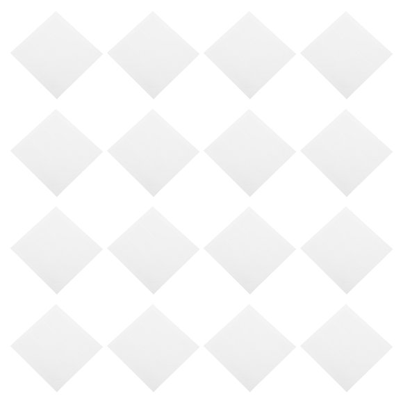 OUNONA White Half Moon Nail Decal for Professional and Amateur Nail Art Design