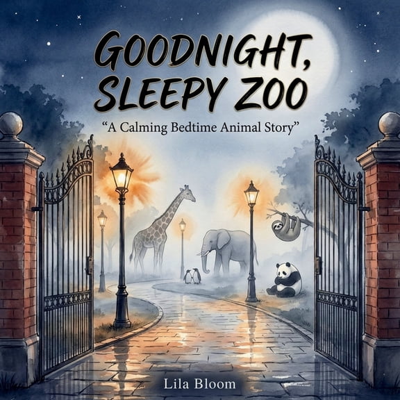 Goodnight Little Animal Goodnight, Sleepy Zoo: A Calming Bedtime Animal Story, Book 12, (Paperback)