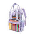 thumbnail image 6 of IvyH Clear Backpack See Through Transparent Heavy Duty School Bag, 6 of 7