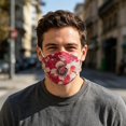 thumbnail image 1 of Reusable Face for Travel Outdoor Washable Breathable Comfort Fit Cover Adjustable Ear Loops, 1 of 3