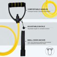 thumbnail image 4 of Bandas de resistencia zhiamz RESISTANCE BAND con asas y anclaje de puerta longitud ajustable 5 a 10 lbs, 4 of 5