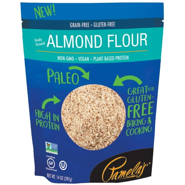 Pamela's Gluten Free Vegan Almond Flour, 14 Ounce