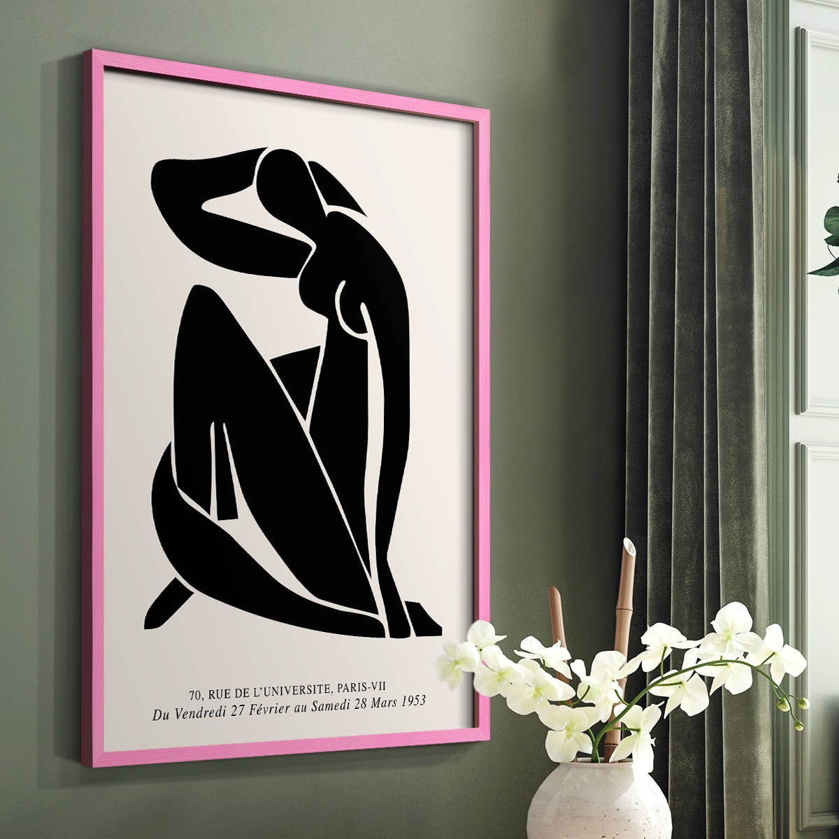 Matisse LVI Framed Print - Solid Wood