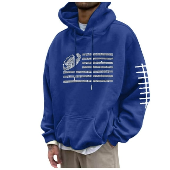 Futezty Men Sweatshirt Hoodies for Men Pocket Long Sleeve Sweatshirts
