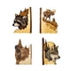 thumbnail image 2 of Moyic Tallado de animales Artesanía de pino Colgantes tallados de animales Exquisita decoración de pared de animales tallados 3D Animal Decoración del hogar No.2 Moyic HA027464-02, 2 of 4
