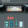 thumbnail image 5 of Multimedia Car Stereo 1Din 6.9" Android Auto MP5 Player Type-C Charging FM/AM/RDS Bluetooth Wireless Carplay AI Voice Mirrorlink, 5 of 14