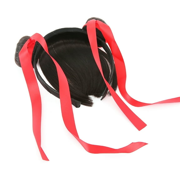 ROCKROK Pet Theme Party Nezha Headband Adjustable Dog Hair Bun Headband Photo HeadWear