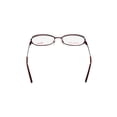 thumbnail image 5 of NEW THALIA ENCANTO WOMENS/LADIES DESIGNER FULL-RIM BORDEAUX / BRONZE STAINLESS STEEL TWO-TONE SLEEK FRAME DEMO LENSES 49-16-130 SPRING HINGES EYEGLASSES/SPECTACLES, 5 of 8