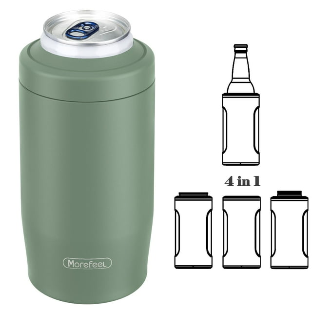 Enfriador de Lata MoreFeel 4 en 1 de Acero Inoxidable Aislado 400 mL